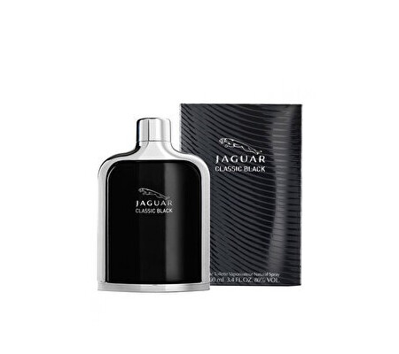 Apa de toaleta Jaguar Classic Black, 100 ml, pentru barbati