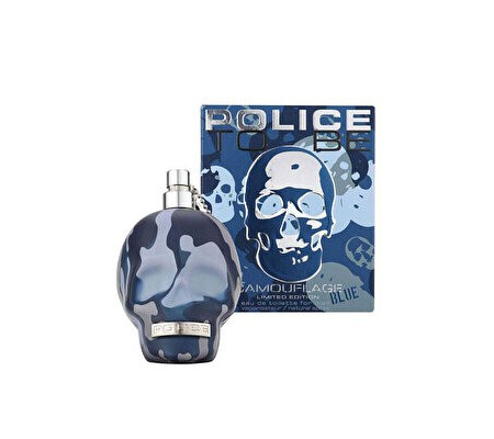 Apa de toaleta Police To Be Camouflage Blue, 75 ml, pentru barbati