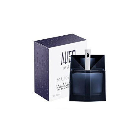 Apa de toaleta Thierry Mugler Alien Man reincarcabil, 50 ml, pentru barbati