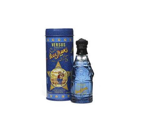 Apa de toaleta Versace Jeans Blue, 75 ml, pentru barbati