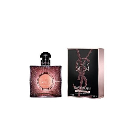 Apa de toaleta Yves Saint Laurent Black Opium Glow, 50 ml, pentru femei