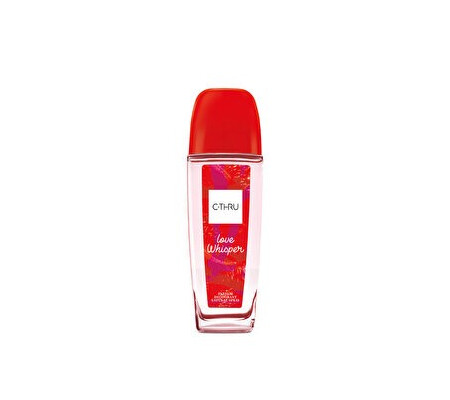 Deospray natural C-THRU Love Whisper, 75 ml, pentru femei