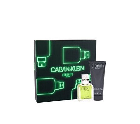 Set cadou Calvin Klein Eternity (Apa de parfum 50 ml + Gel de dus 100 ml), pentru barbati