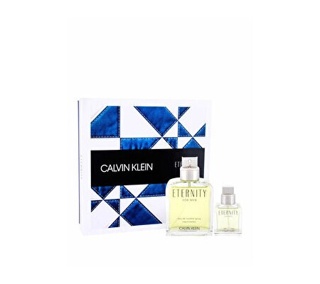 Set cadou Calvin Klein Eternity (Apa de toaleta 200 ml + Apa de toaleta 30 ml), pentru barbati