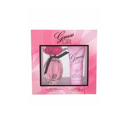 Set cadou Guess Girl (Apa de toaleta 100 ml + Lotiune de corp 100 ml), pentru femei