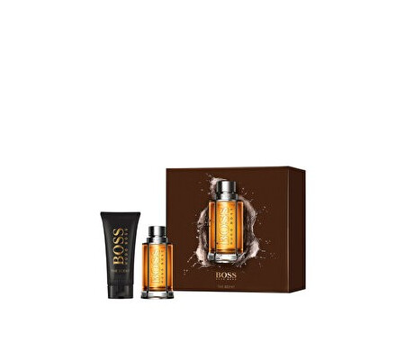 Set cadou Hugo Boss The Scent (Apa de toaleta 50 ml + Gel de dus 100 ml), pentru barbati