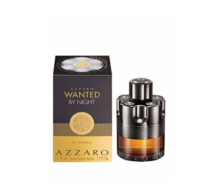 Apa de parfum Azzaro Wanted by Night, 50 ml, pentru barbati