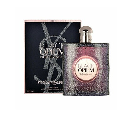 Apa de parfum Yves Saint Laurent Black Opium Nuit Blanche, 30 ml, pentru femei