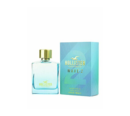 Apa de toaleta Hollister Wave 2, 100 ml, pentru barbati