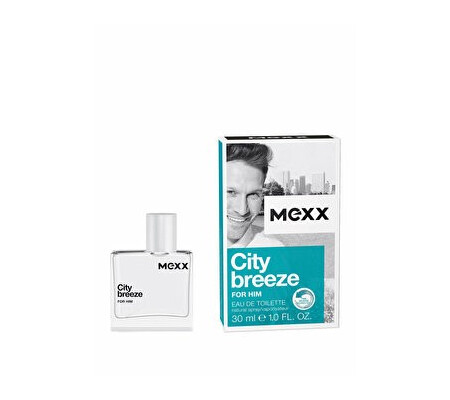 Apa de toaleta Mexx City Breeze, 30 ml, pentru barbati