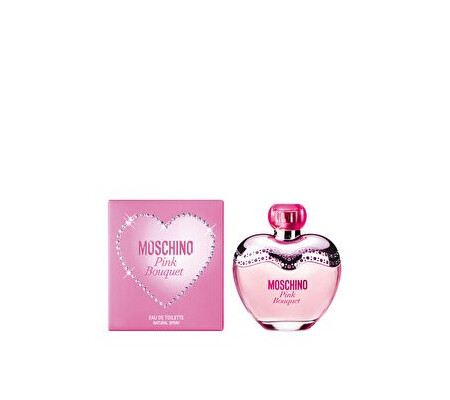 Apa de toaleta Moschino Pink Bouquet, 50 ml, pentru femei