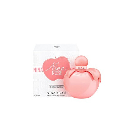 Apa de toaleta Nina Ricci Nina Rose, 80 ml, pentru femei