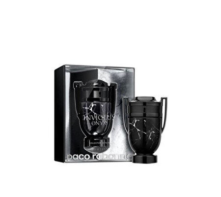 Apa de toaleta Paco Rabanne Invictus Onyx Collector, 100 ml, pentru barbati