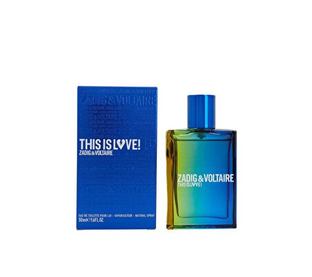 Apa de toaleta Zadig & Voltaire This is Love, 50 ml, pentru barbati