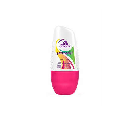 Deodorant roll-on Adidas Get Ready!, 50 ml, pentru femei