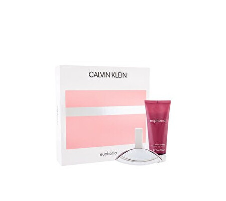 Set cadou Calvin Klein Euphoria (Apa de parfum 50 ml + Lotiune de corp 100 ml), pentru femei