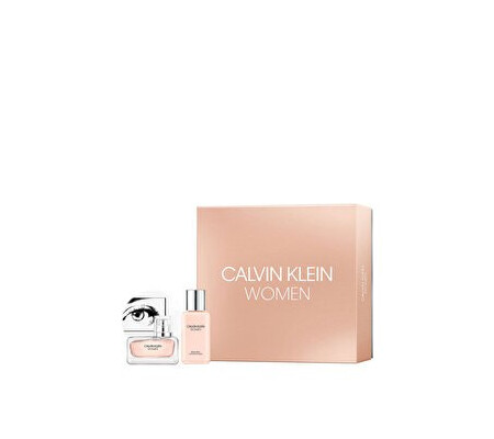 Set cadou Calvin Klein Women (Apa de parfum 30 ml + Lotiune de corp 100 ml), pentru femei