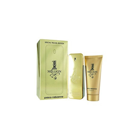 Set cadou Paco Rabanne 1 Million (Apa de toaleta 50 ml + Gel de dus 100 ml), pentru barbati