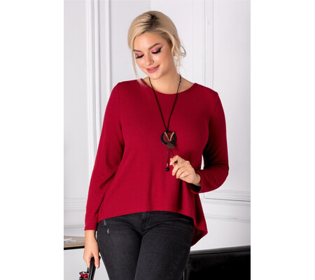 Bluza Keda asimetrica bordo